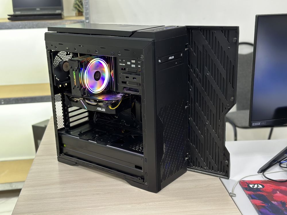 Игровой ПК / i7-7700 / RX 5500 XT 8gb / 16gb DDR4 / SSD + HDD /