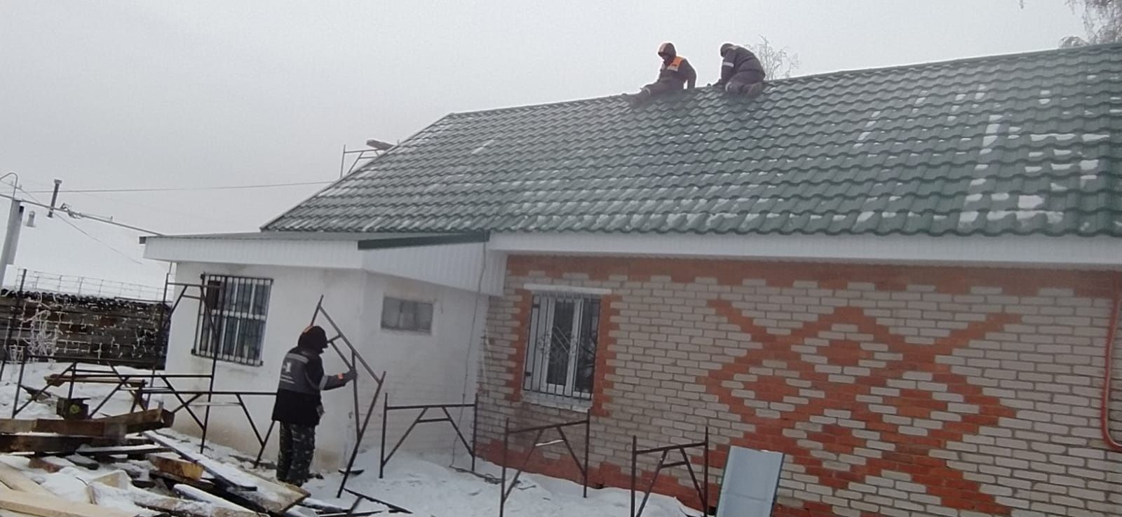 Кровельные и фасадные работы