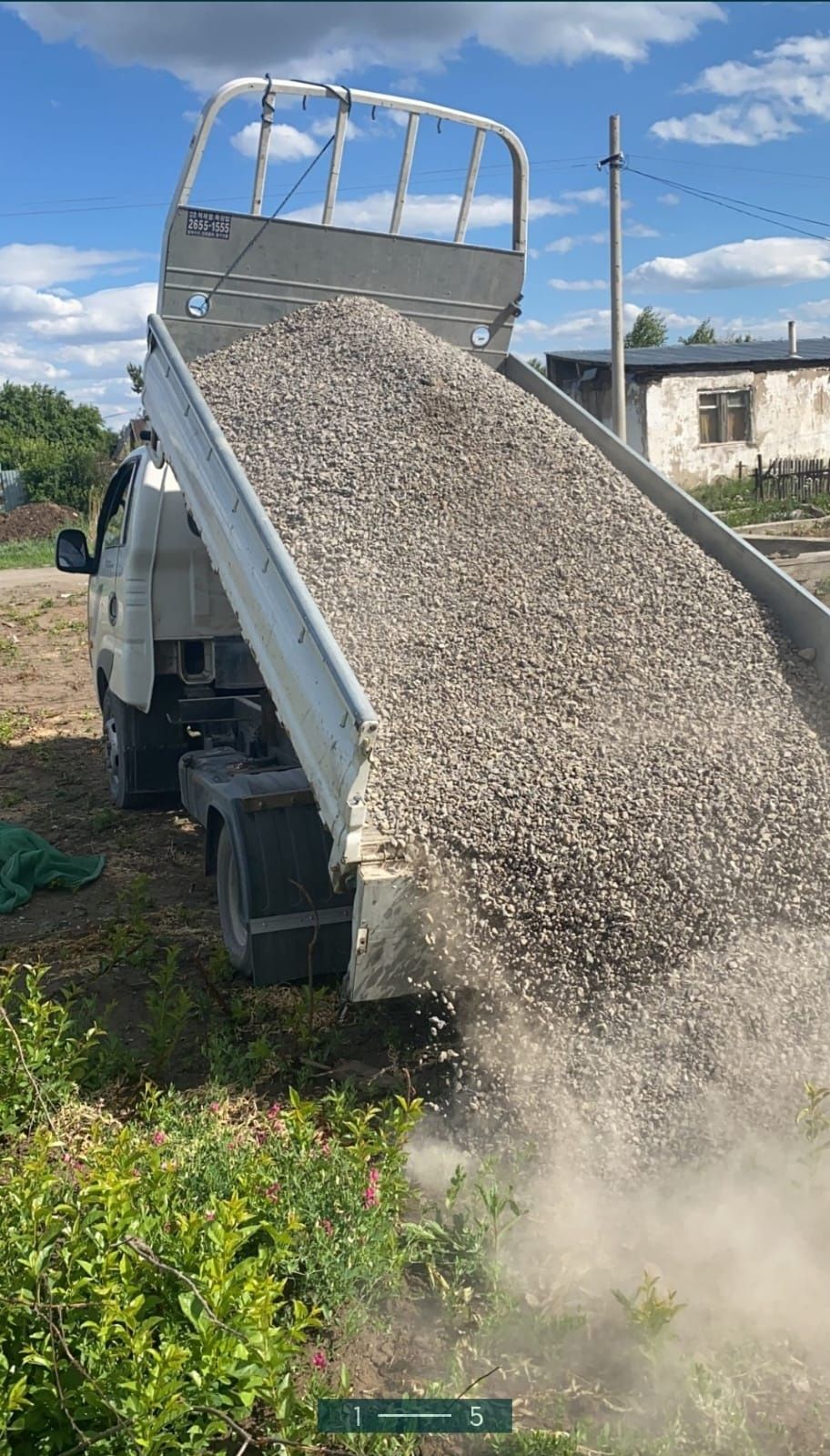 Доставка щебеня, песок (штукатурочный), отсев. 24/7