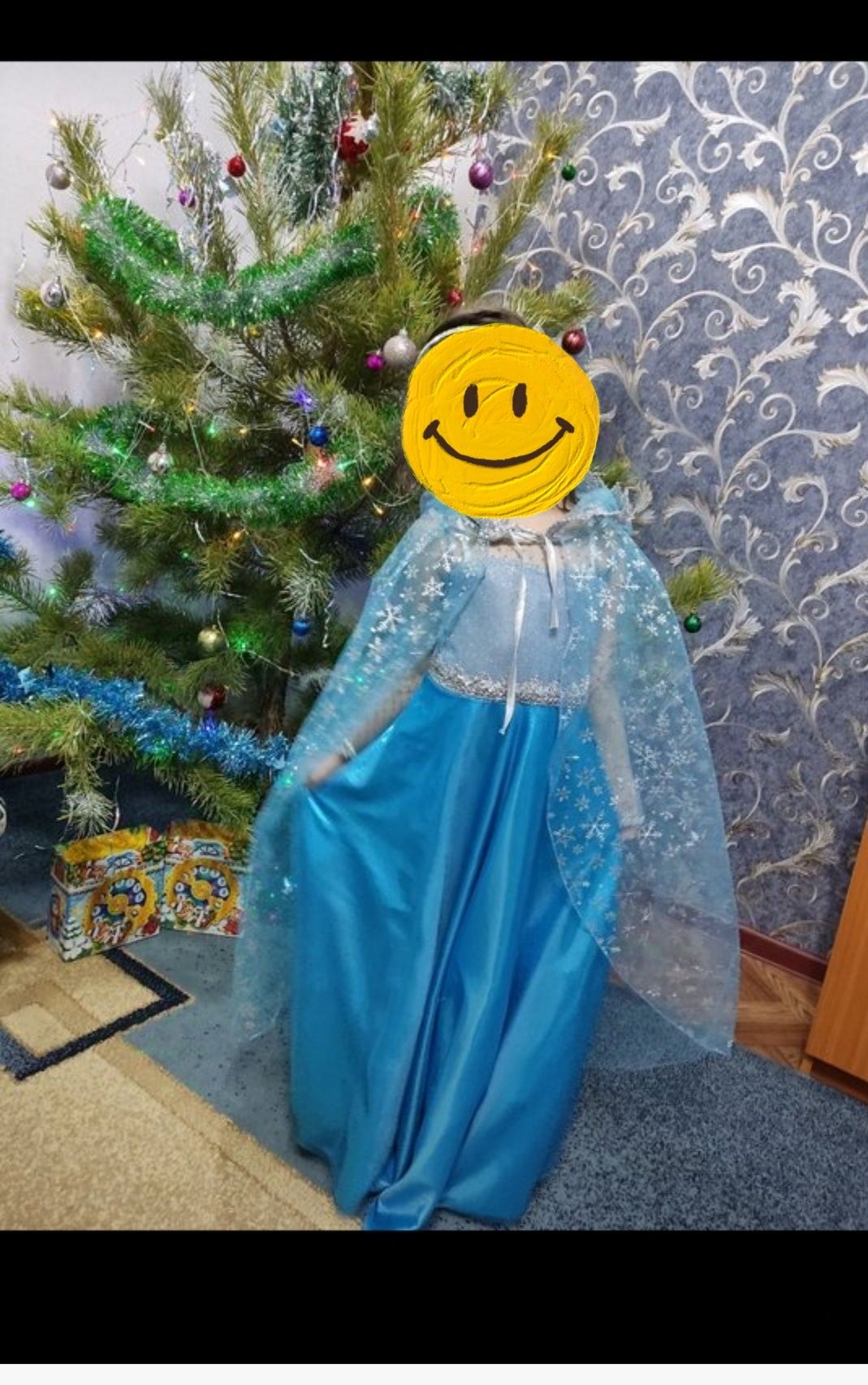 Новогодний костюм Эльзы