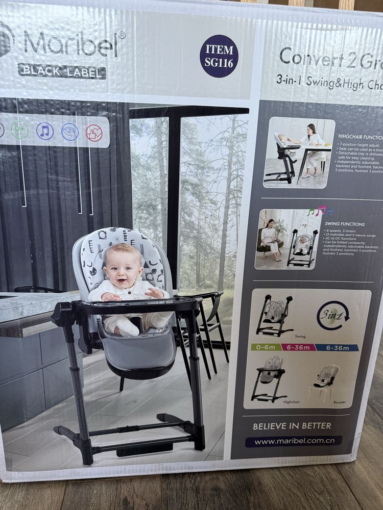 Продам детский стульчик 3 в 1
