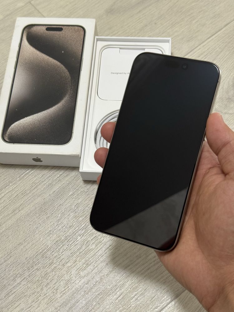  iPhone 15pro max 5G 512gb акб 97% с симкой не е сим