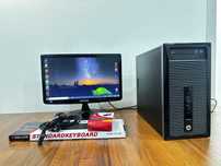 Компьютер в отичном состоянии с монитором 19", клавиатура, мышь.