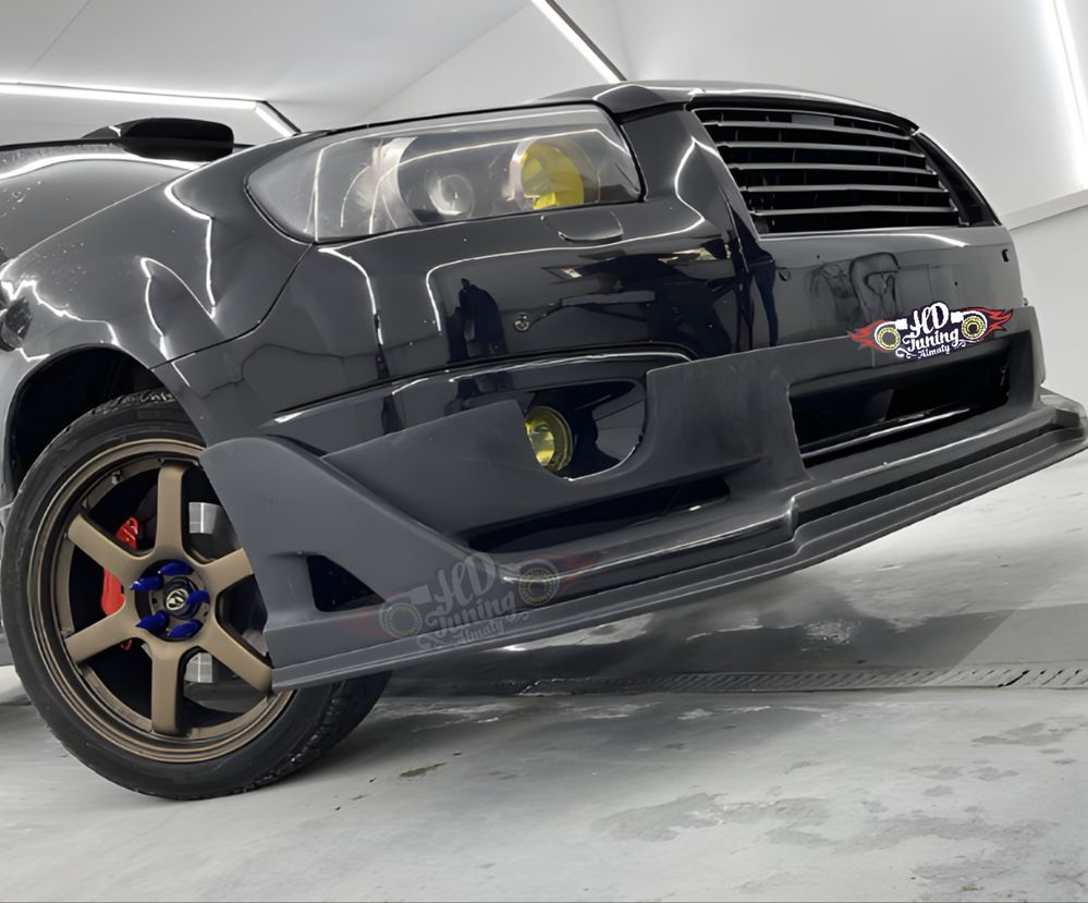 Губа Syms со сплиттером Subaru Forester SG Рестайлинг