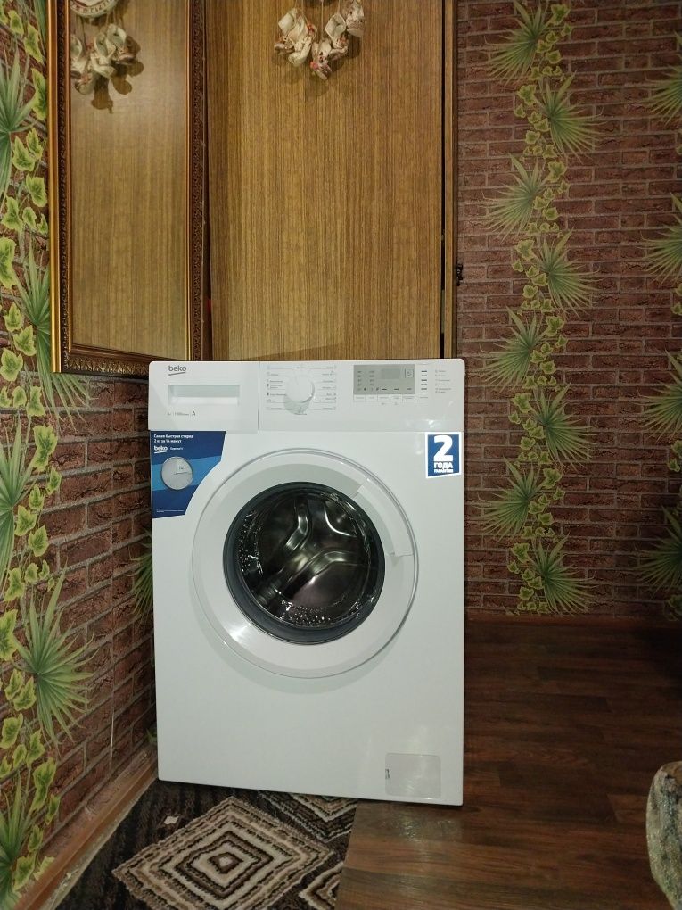 Стир. машина автомат Beko WRS5512BWW