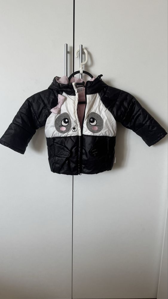 Продам весенний комбинезон+куртка для девочки р.80