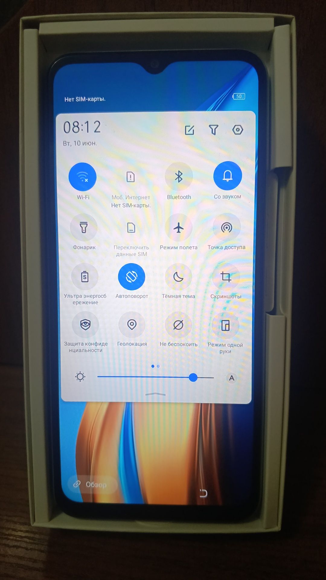 Смартфон Tecno Spark 8c. В отличном состоянии. Б.у