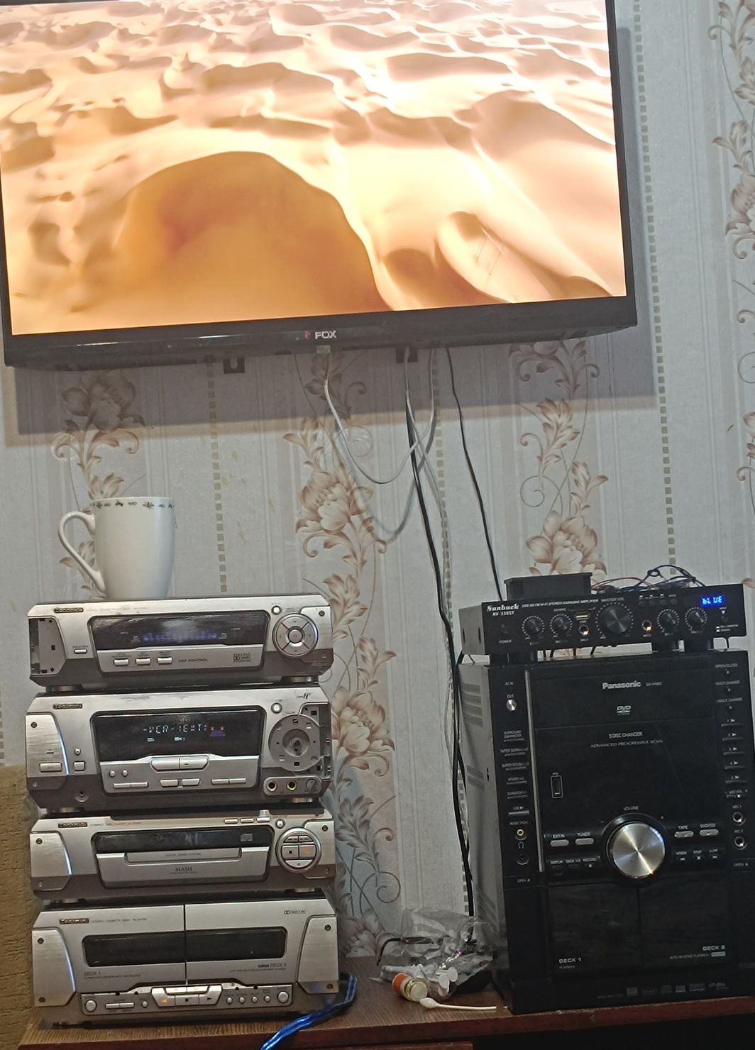 TECHNICS SC-CH550 4х блочный