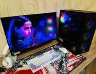 ИГРОВОЙ КОМПЬЮТЕР с монитором 100 герц