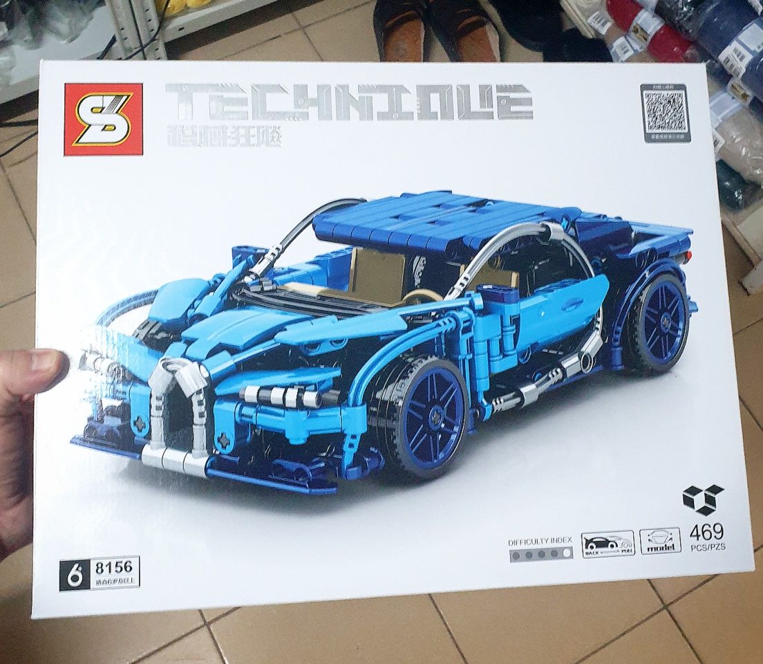 Конструктор Technique Bugatti с возвратным механизмом