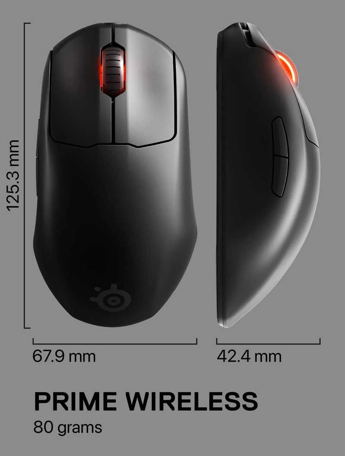 ТОП Игровая Мышь SteelSeries Prime Wireless(Беспроводная)