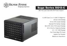 Silver Stone SG 13 black mini itx