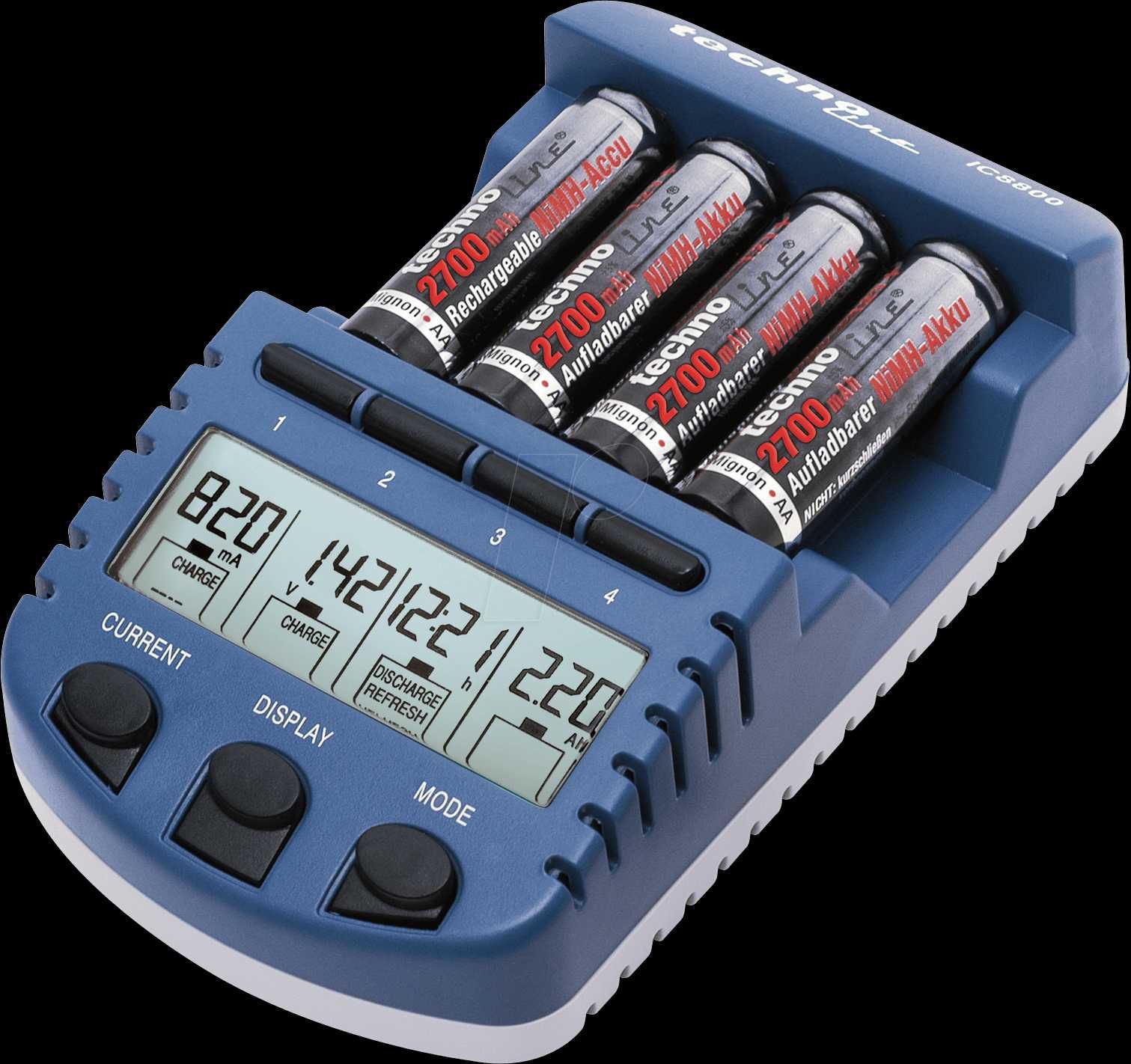 Интеллектуальное зарядное устройство La Crosse Technology BC-1000