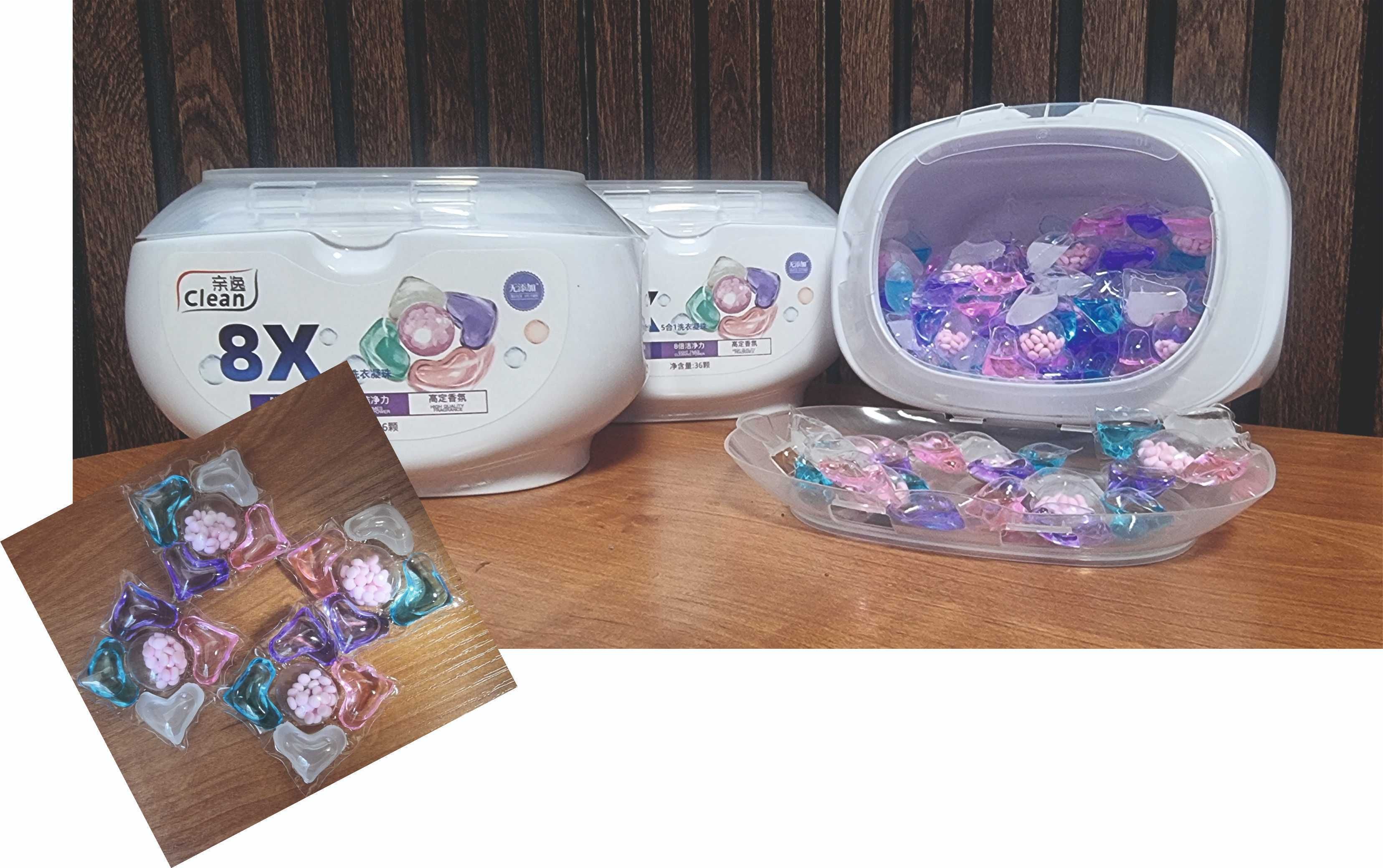 Капсулы для стирки Clean 8x