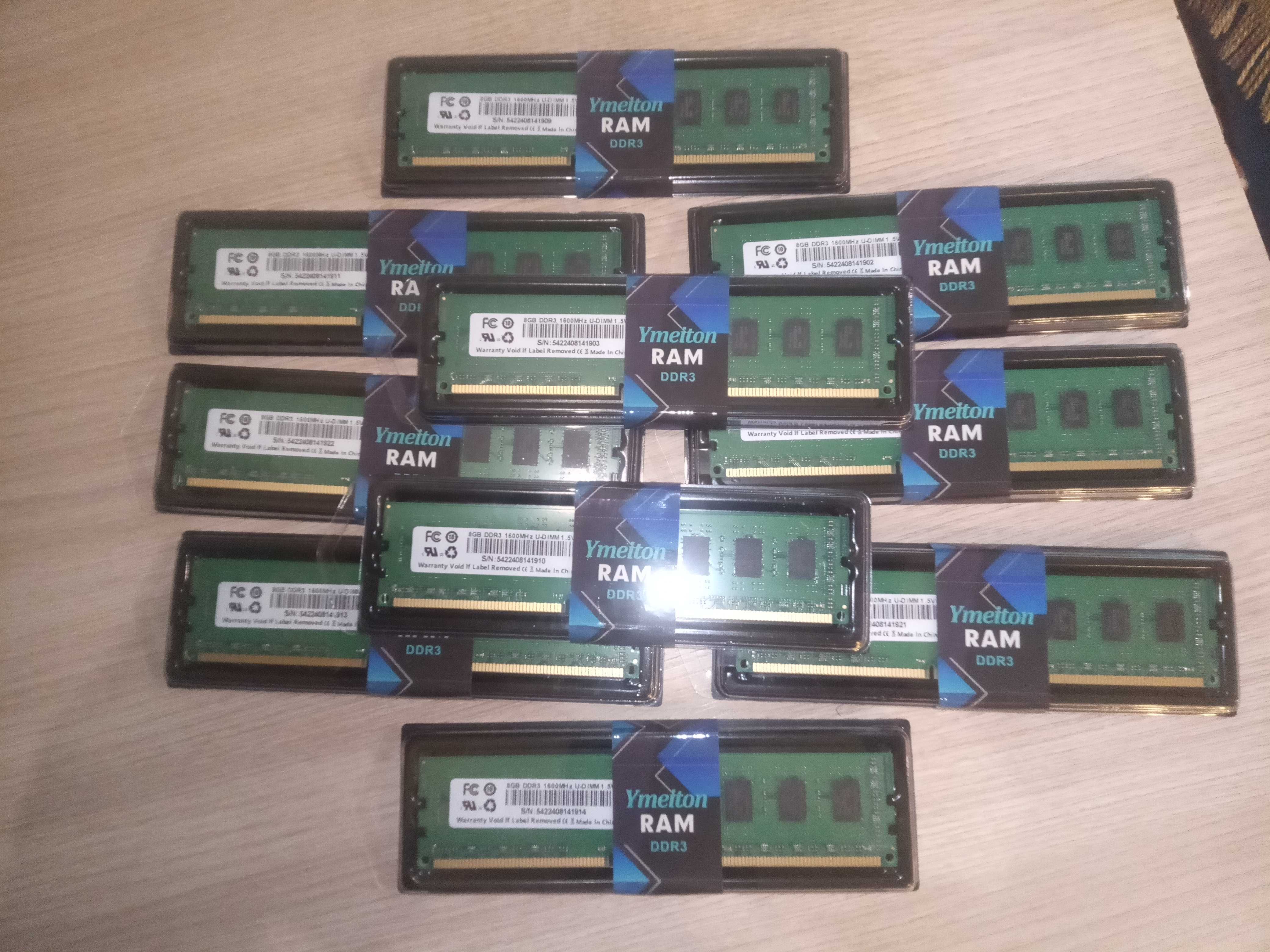Оперативная память Ymeiton 8 ГБ DDR3 1600 МГц