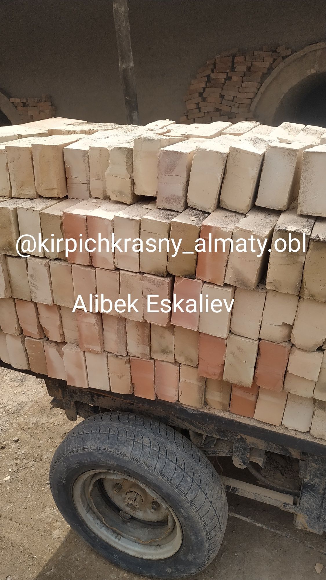 Красный кирпич жжёный в каскелене (АБ)