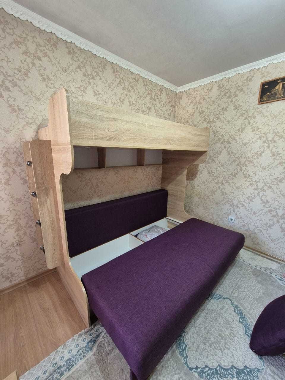 Двухъярусная кровать б\у отличное состояние