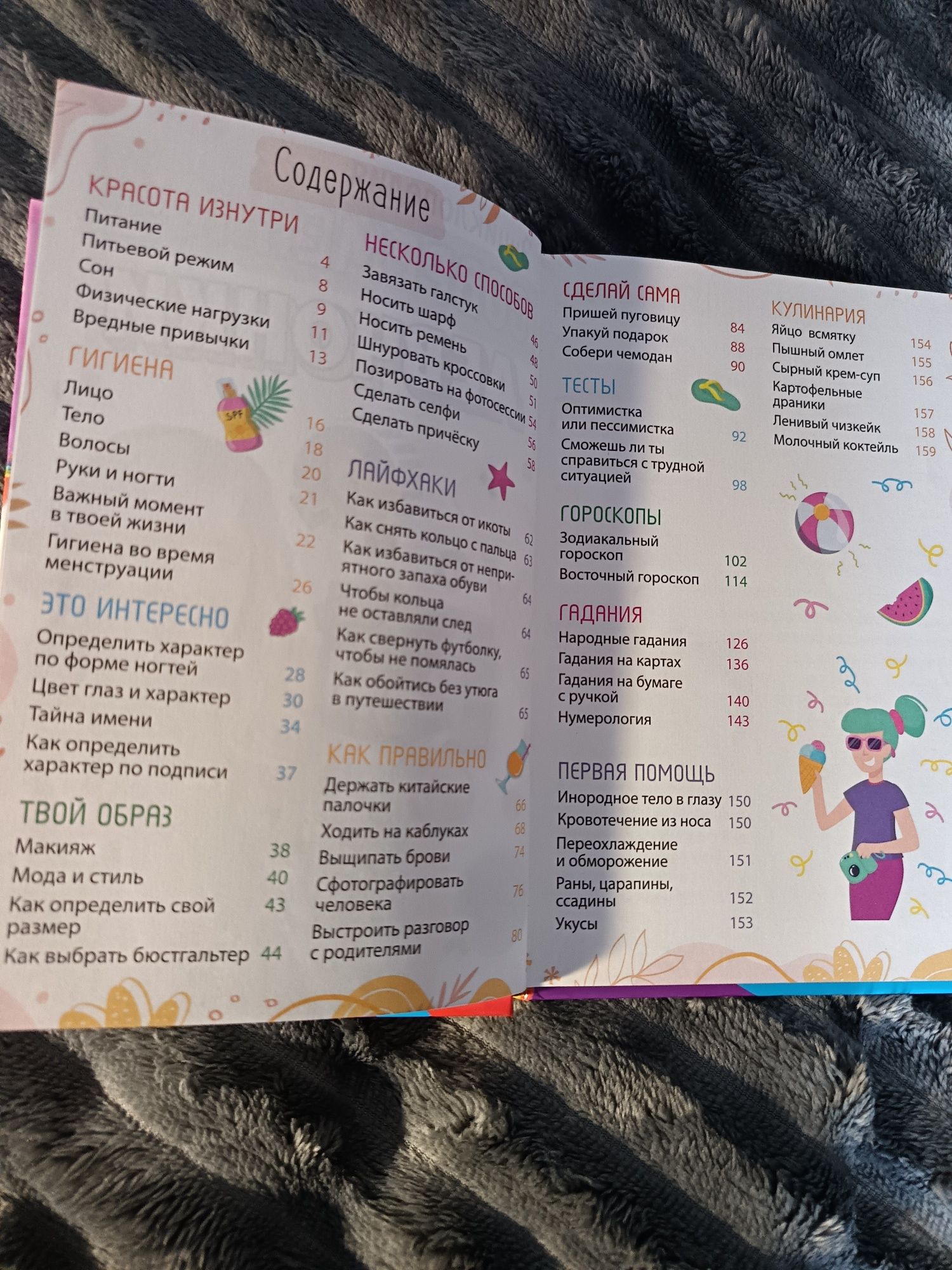 Энциклопедия для современной девочки-отличное состояние.