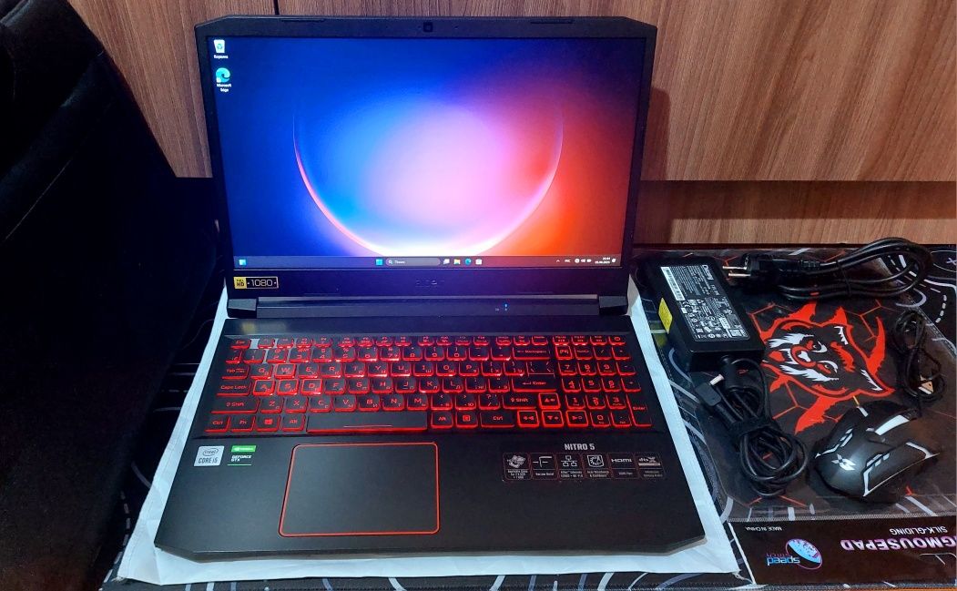 Aser Nitro 5 ssd512,Ozu16 игравой!