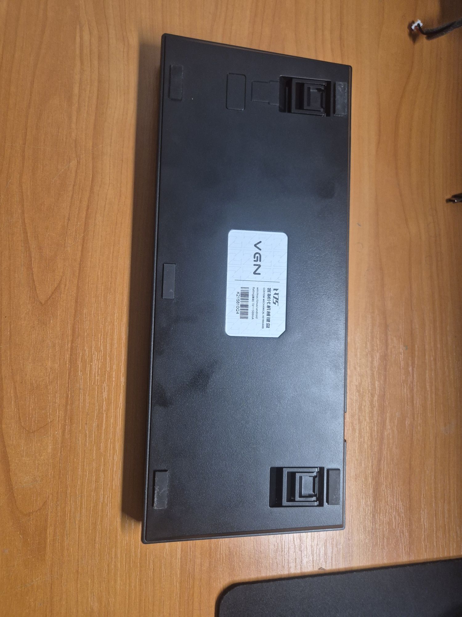 Клавиатура VGN N75 RGB Silver switch