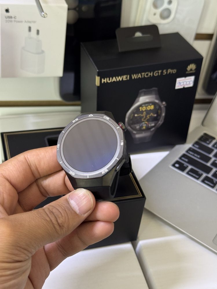 Huawei Watch GT 5pro в идеальном сост.полный комплект!