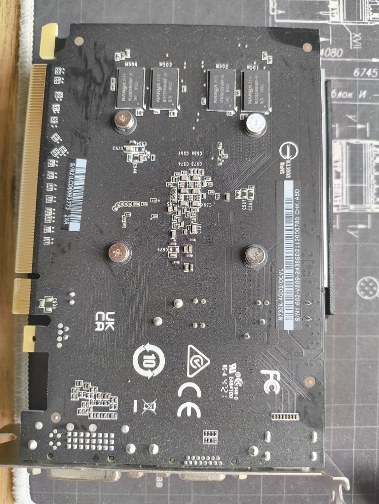 Видеокарта MSI gt 730 4gb