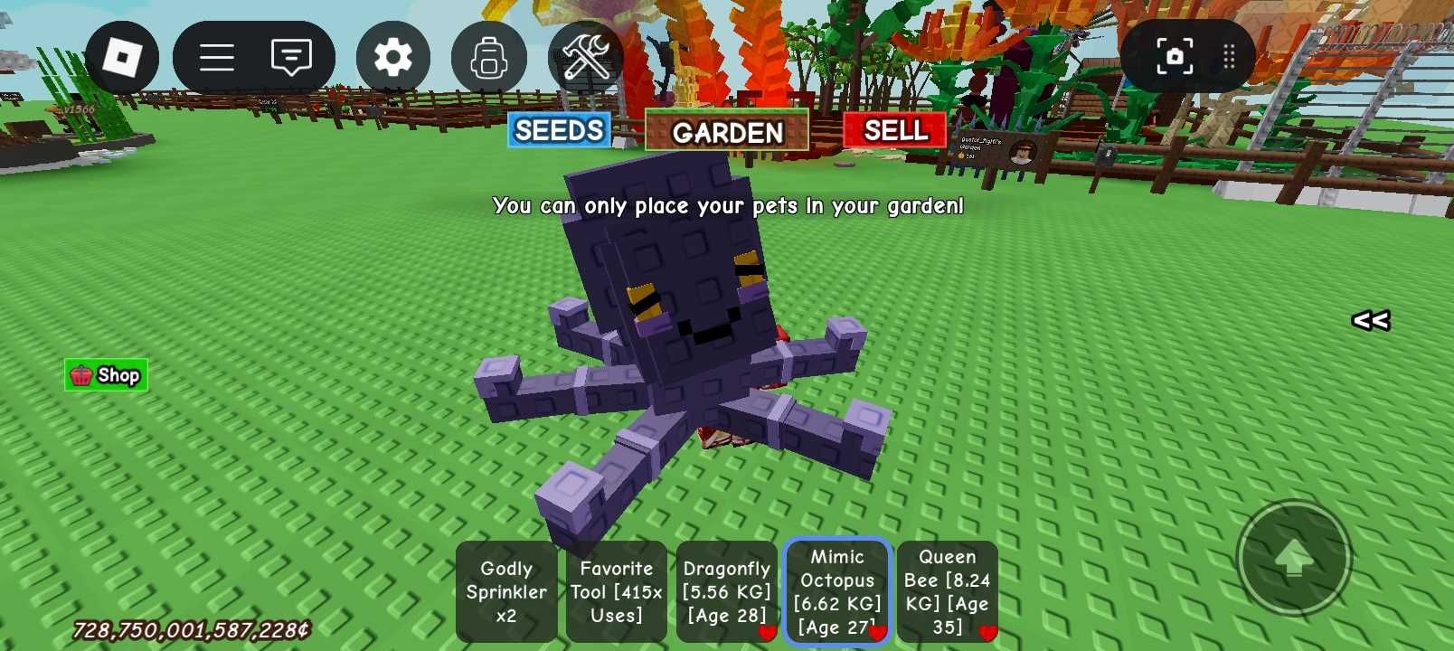 Продаю петов в grow a garden,или весь акк в рб.