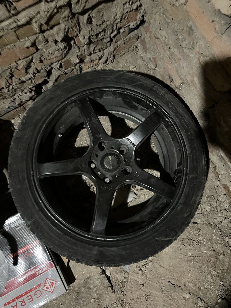 Диск с резиной 1шт 225/45R17