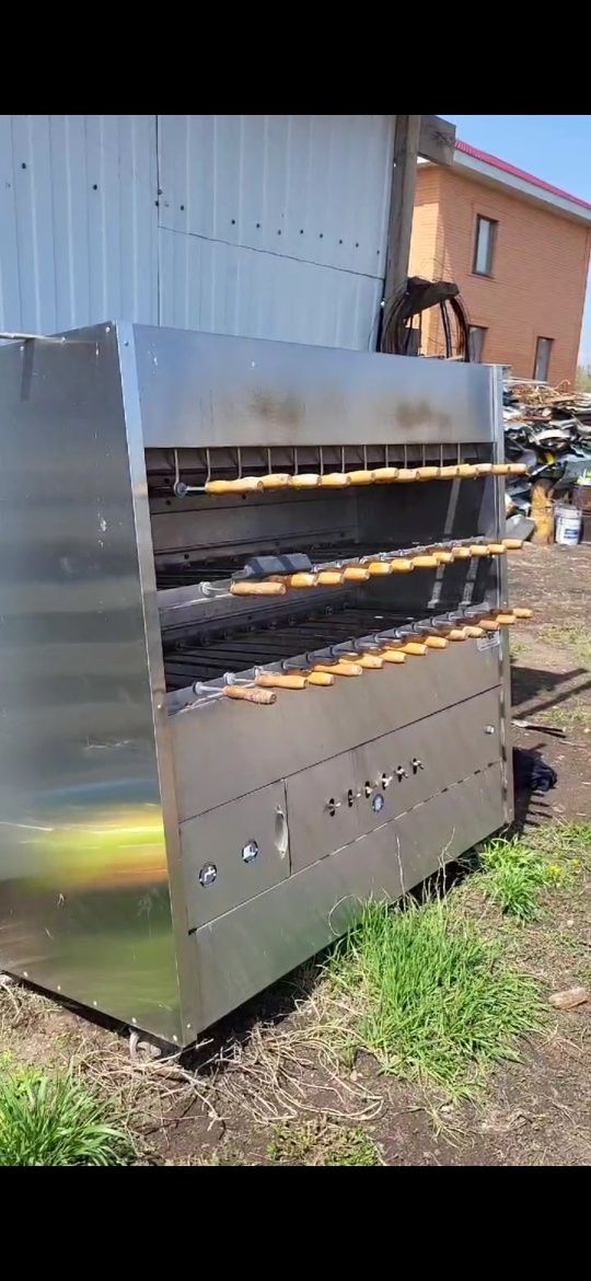 Газовый гриль-мангал