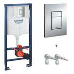 Инсталляция Grohe Rapid SL,Унитаз Grossman