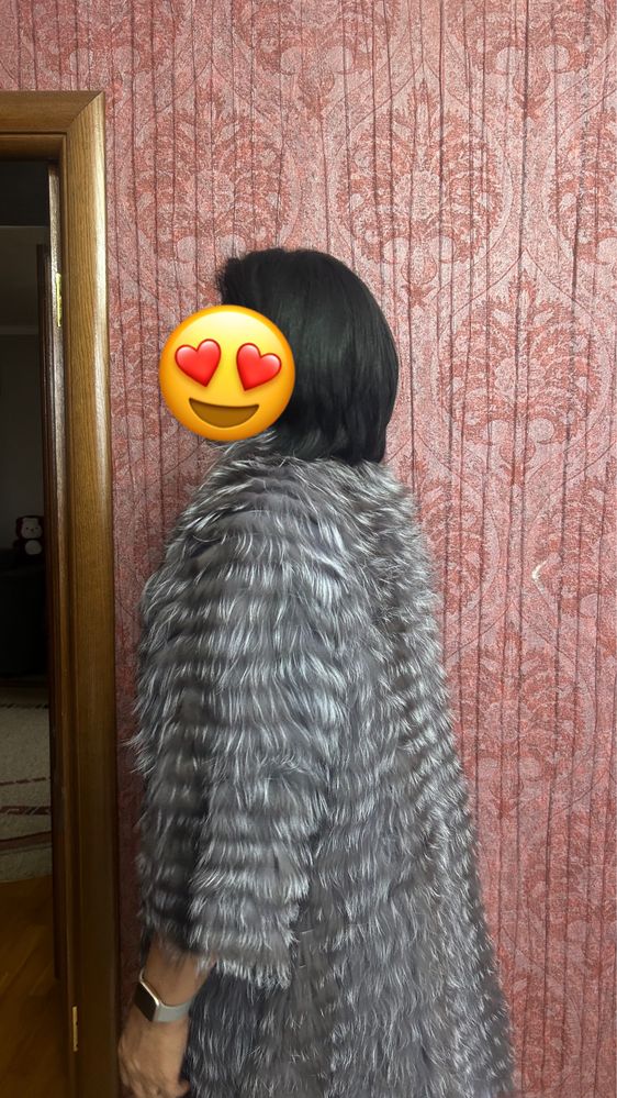 Продам пальто, кардиган шубка песец