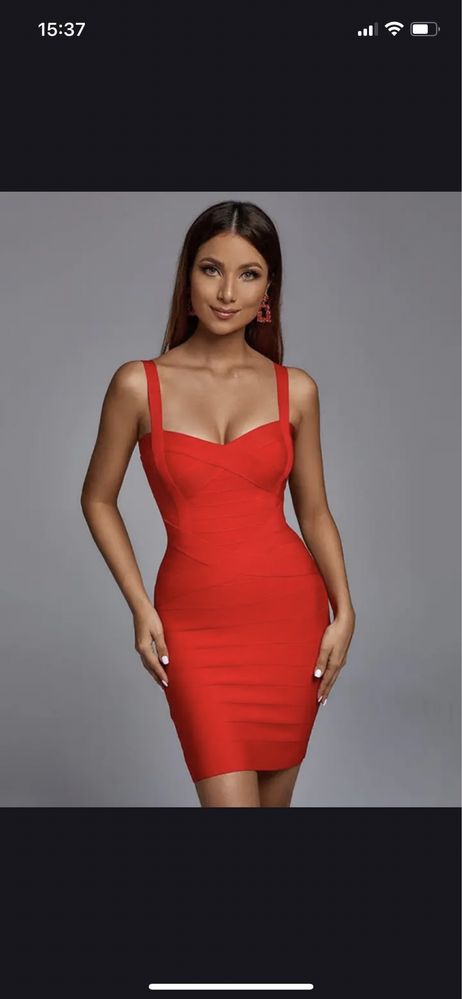 Бандажное платье herve leger