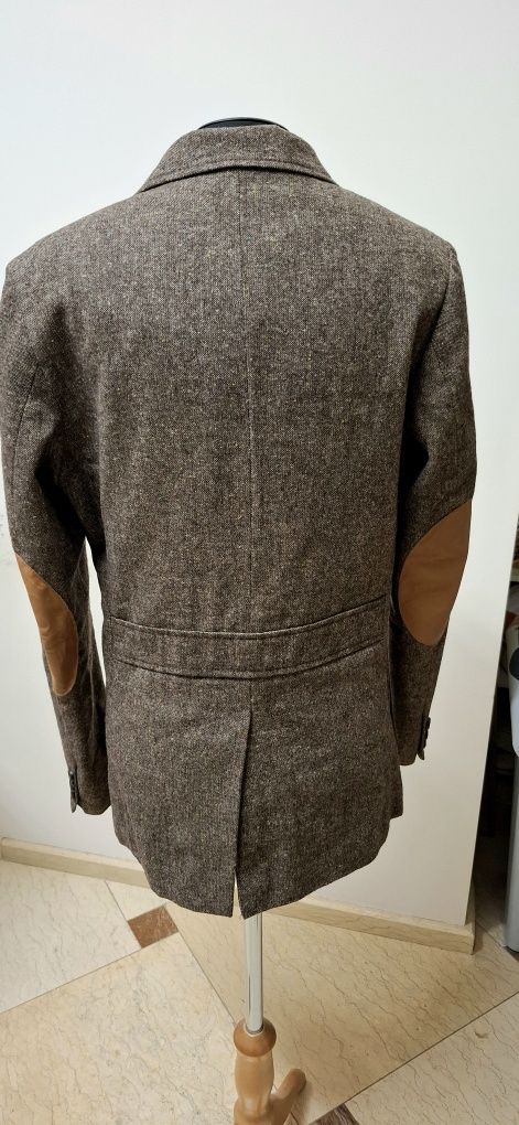 Женский твидовый  пиджак ZARA