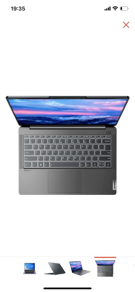 Ноутбук Lenovo IdeaPad 5 Pro 14ITL6 82L3008SRK серый