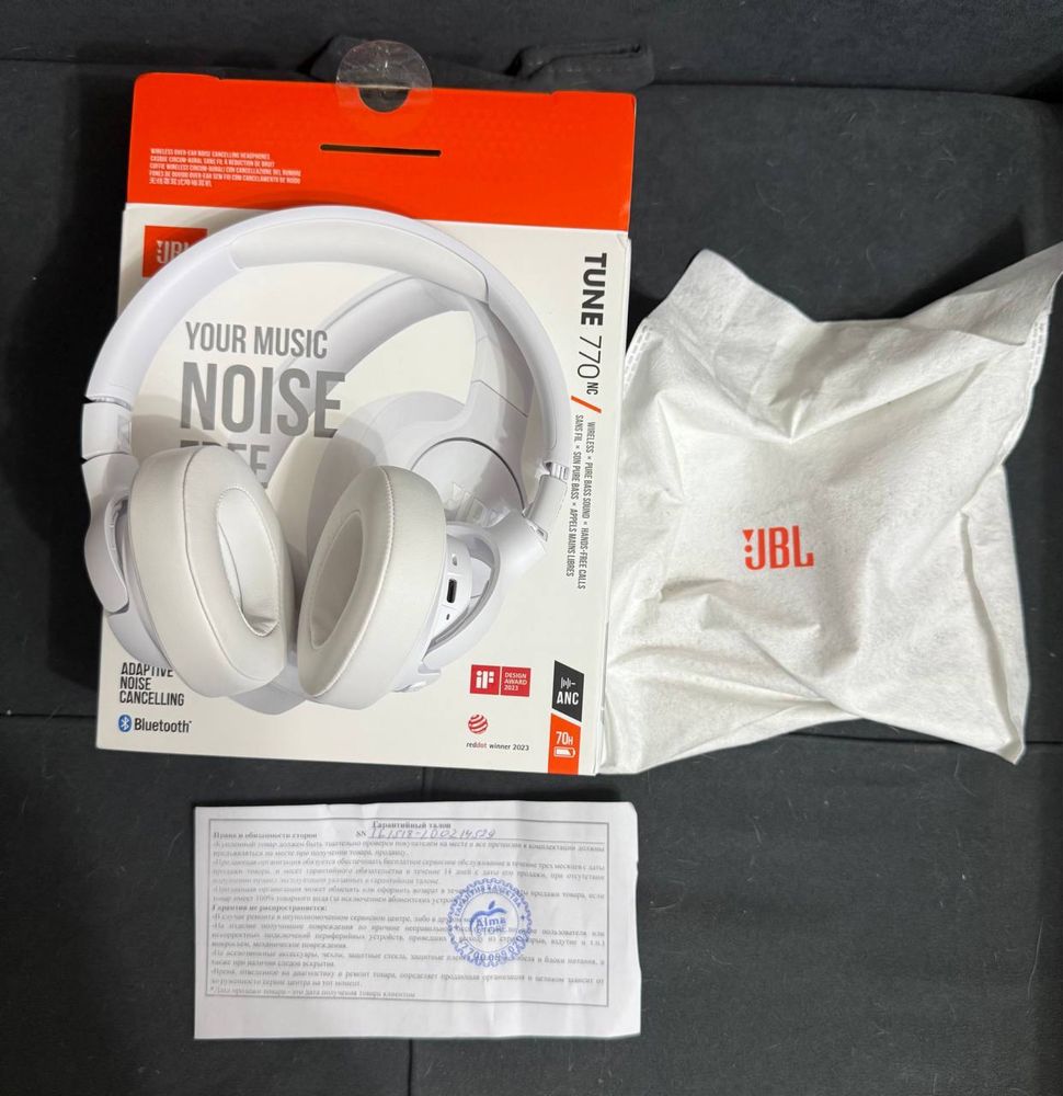 Tune JBL 770 nc Новые, СРОЧНО