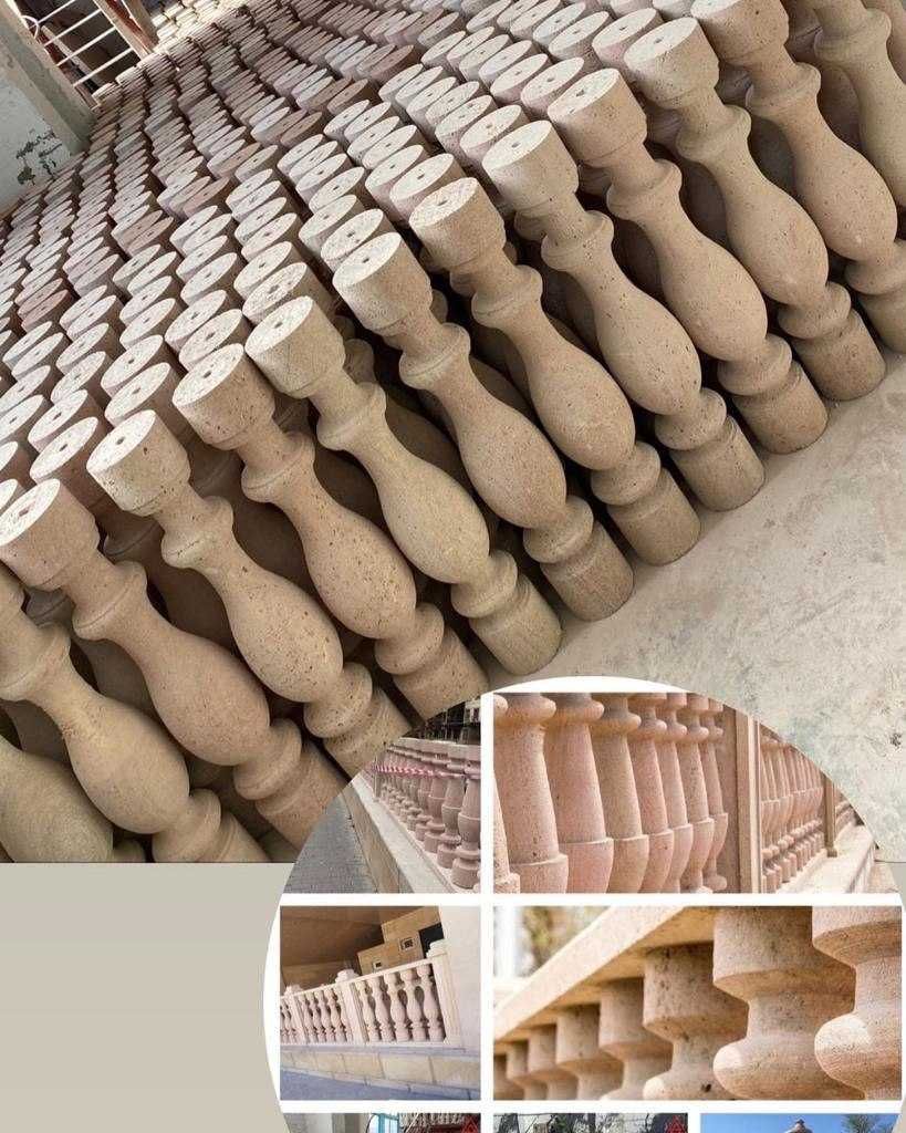 Камень и балясины от производителя
