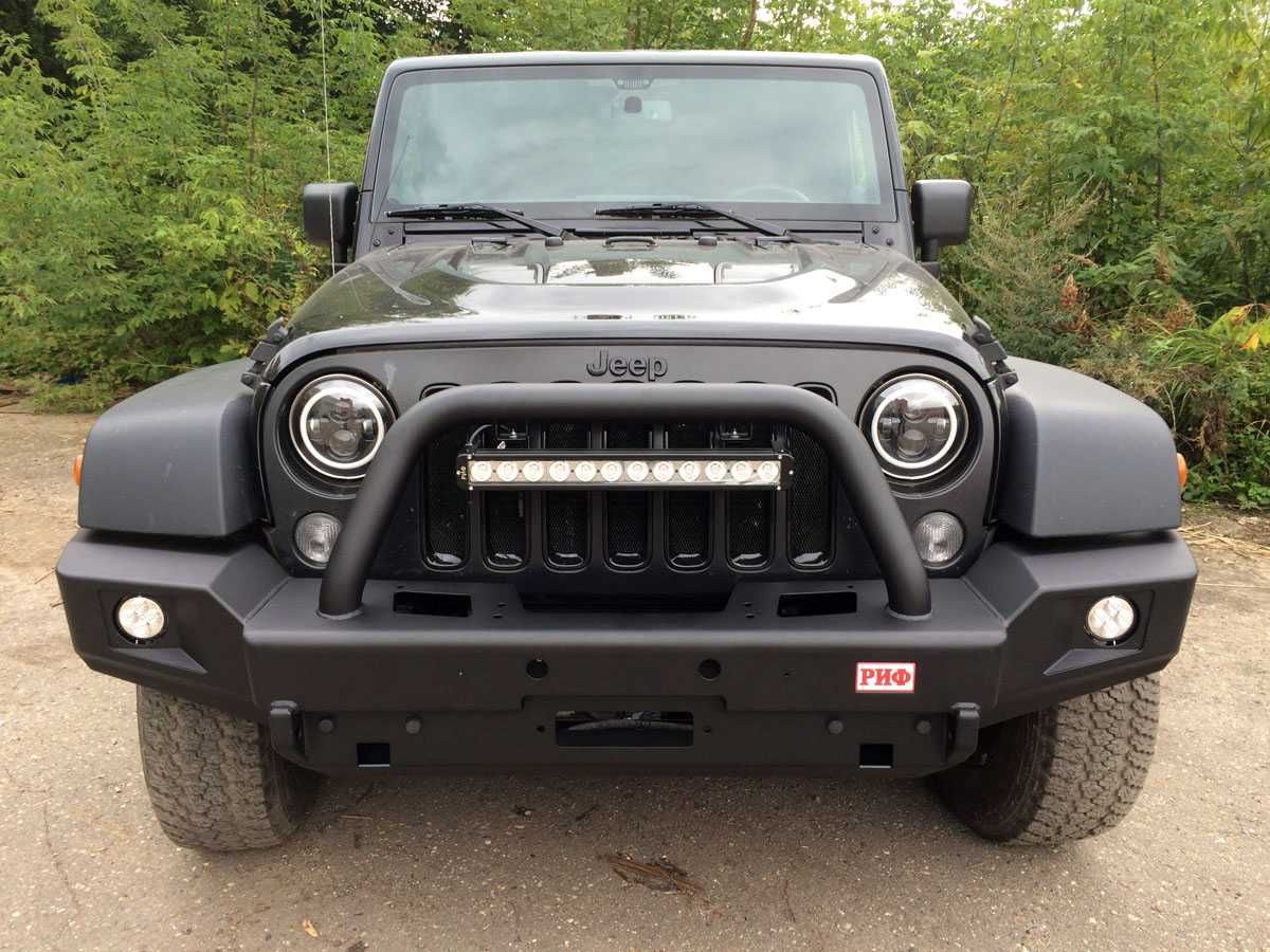 Бампер РИФ передний Jeep Wrangler JK 2006