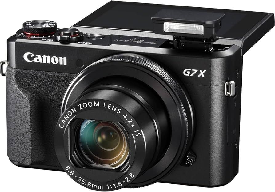 Новинка!!! Фотоаппарат Canon PowerShot G7X Mark II 2 Black/Kaspi/Halyk