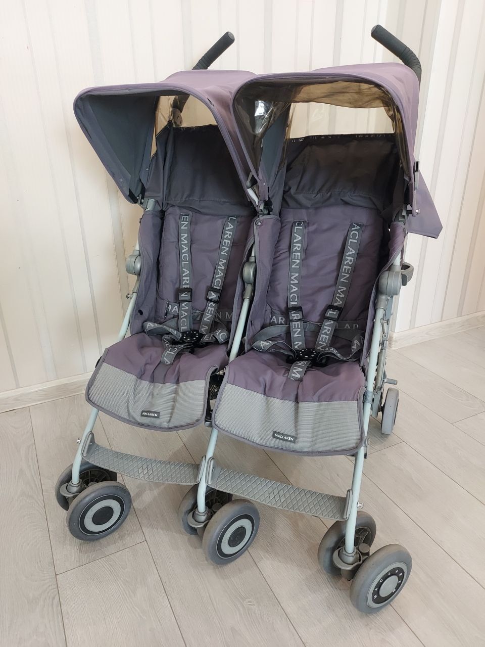 Maclaren twin techno прогулочная коляска для двойни