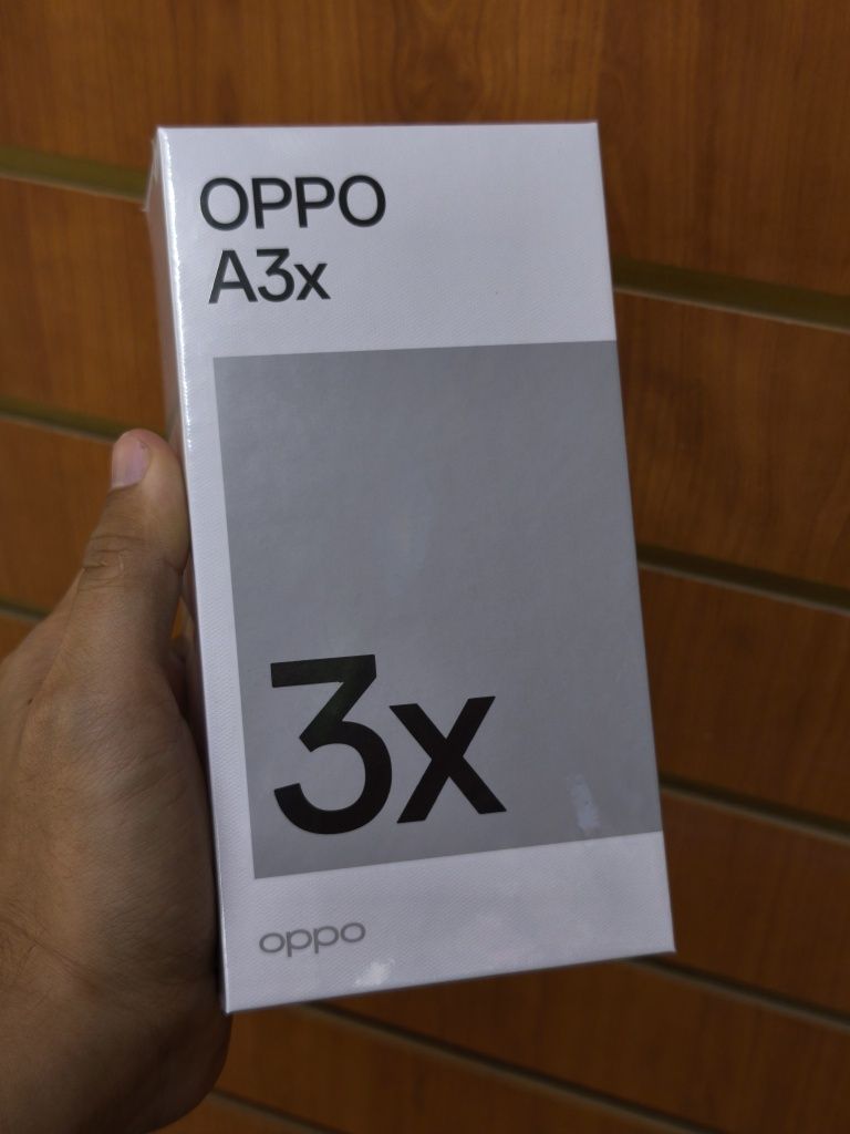 oppo A3x 4/128GB новый запечатанный