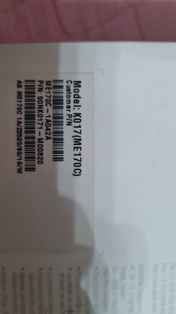 Продам на запчасти планшет