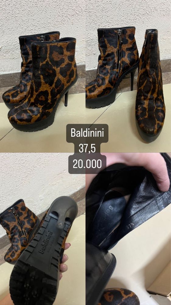 Сапоги, туфли женские брендовые YSL, Kors, LV, Channel, Fendi, Baldini