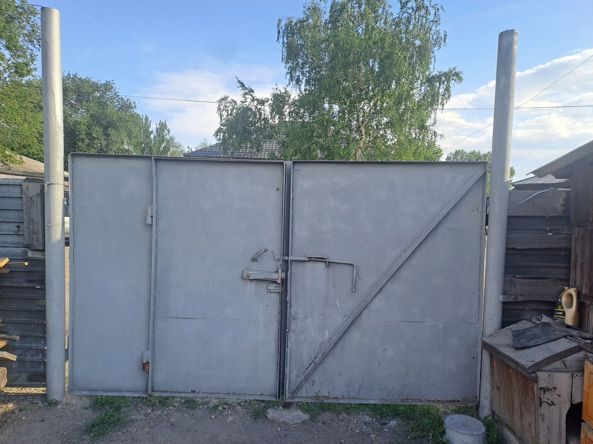 Продам ворота бу