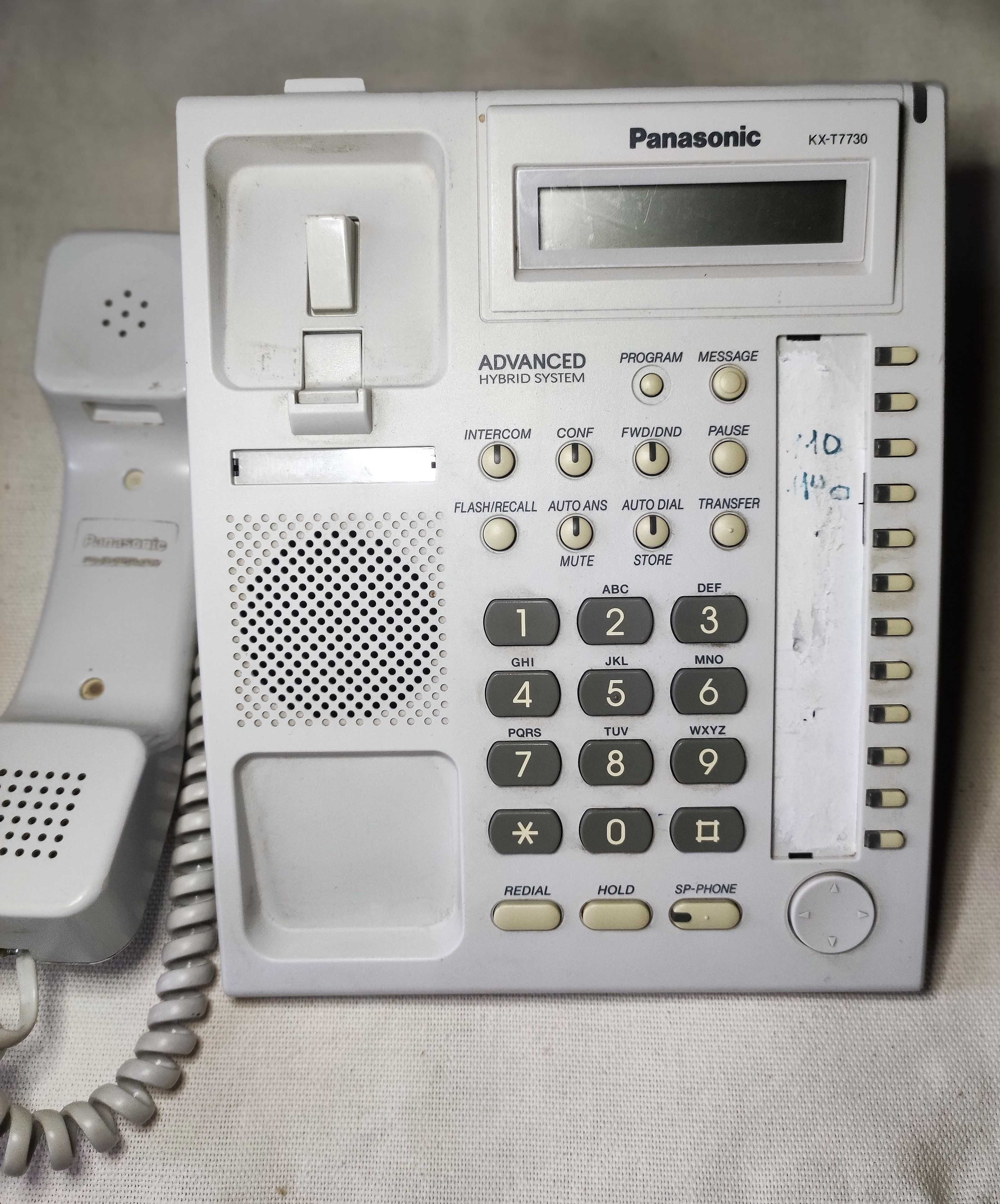 Системные телефоны Panasonic KX-T7730 и KX-T7735 для АТС Panasonic 824
