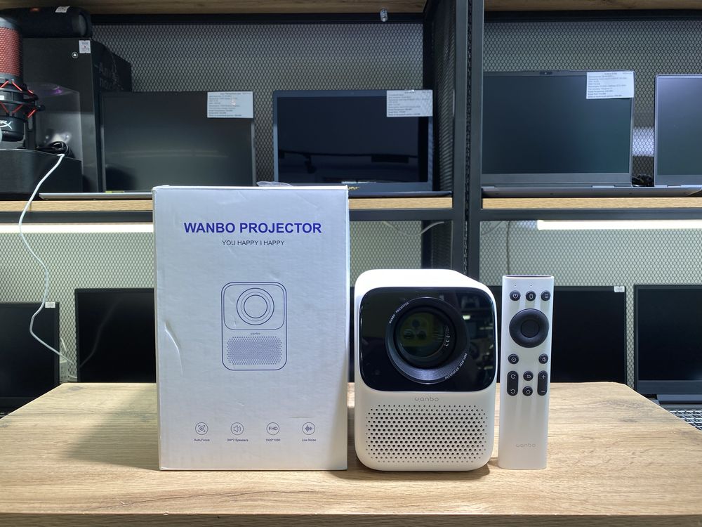 Проектор Wanbo T2 Max, LED, 1920x1080, Auto-Focus, 10445/А10