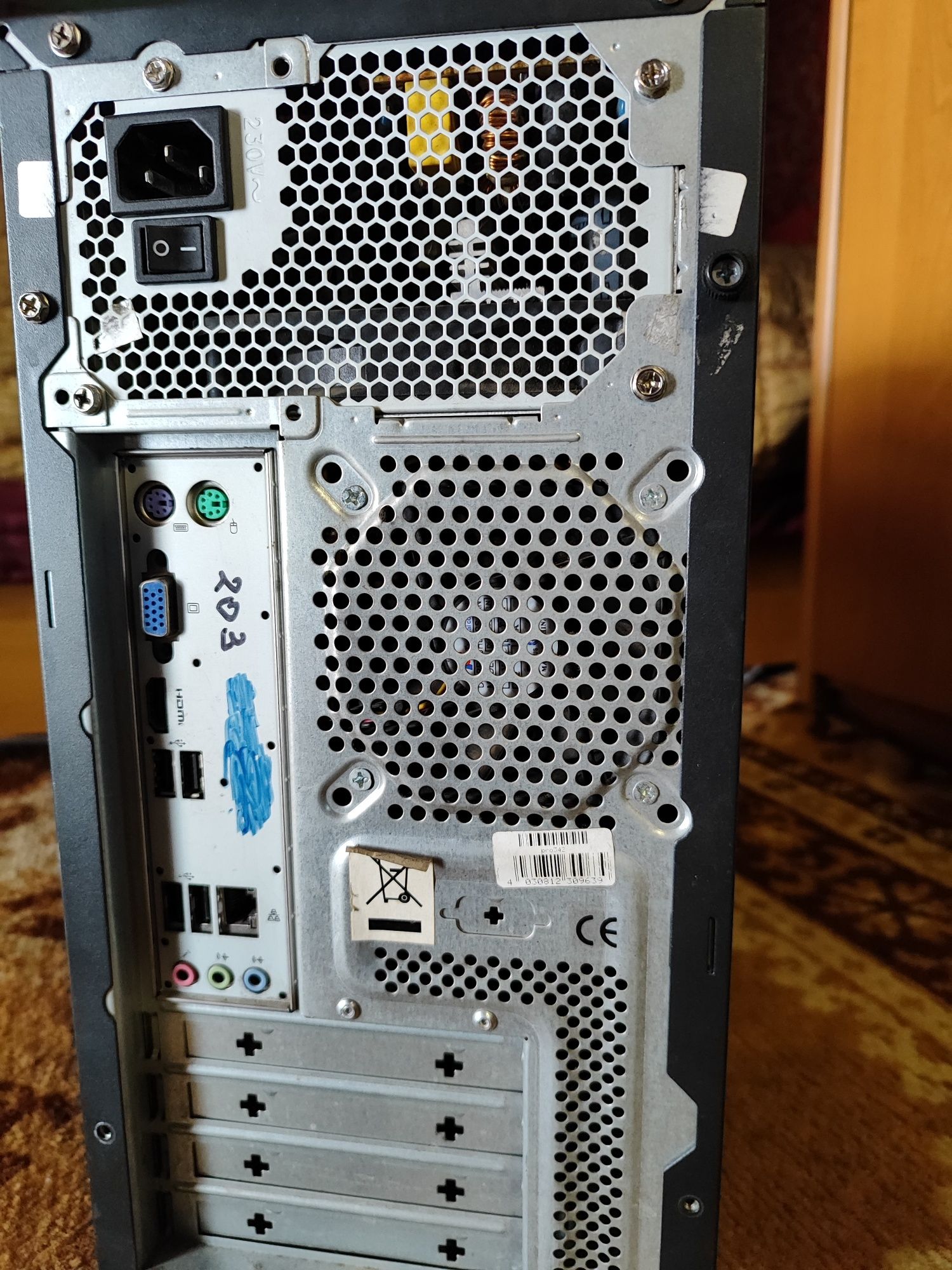 Системный блок с процессором i5-3330, новым ссд и 4 Гб озу