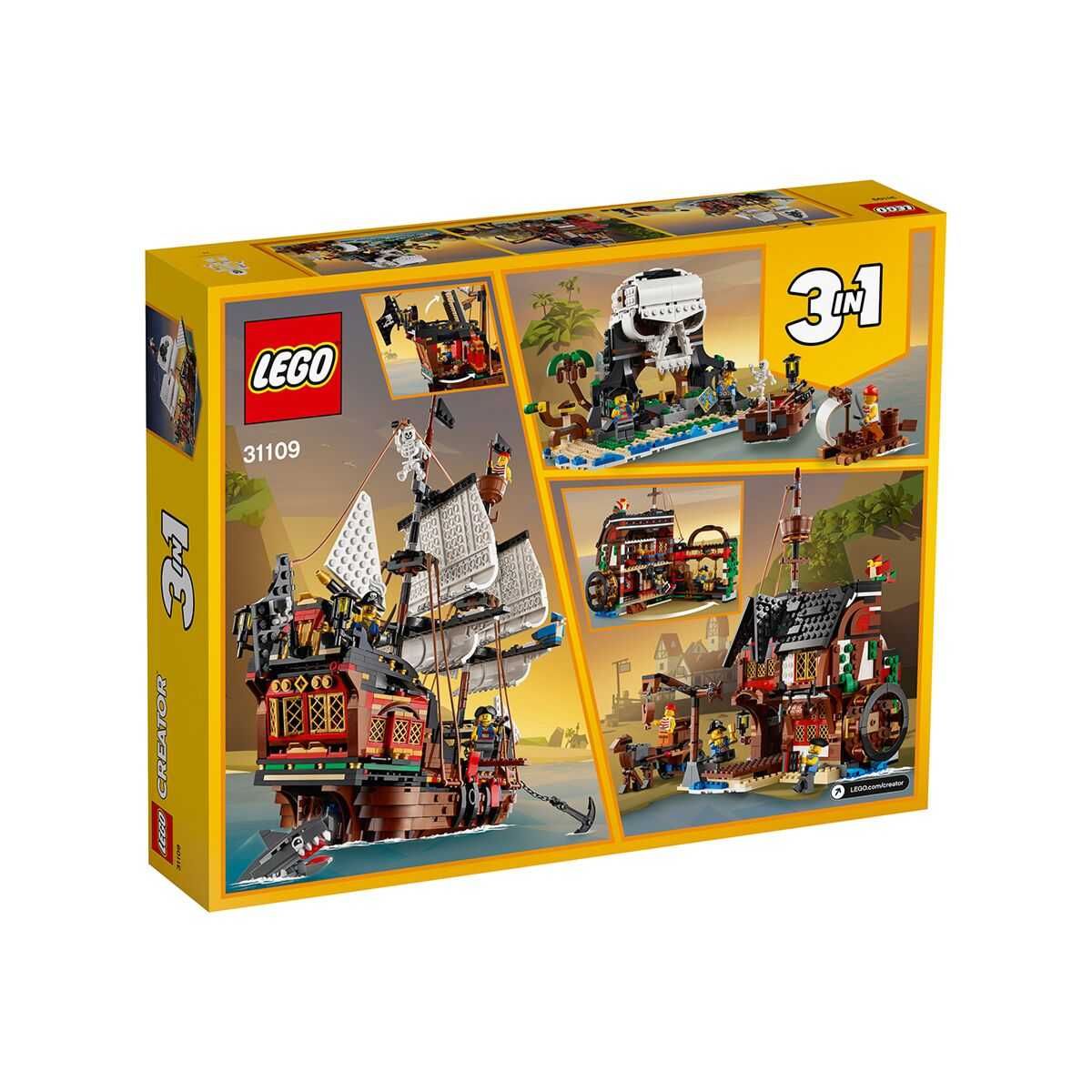 LEGO CREATOR  Пиратский корабль 31109 НОВЫЙ ОРИГИНАЛ