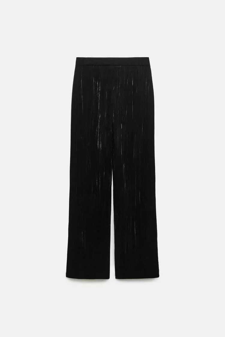 Бархатные брюки ZARA