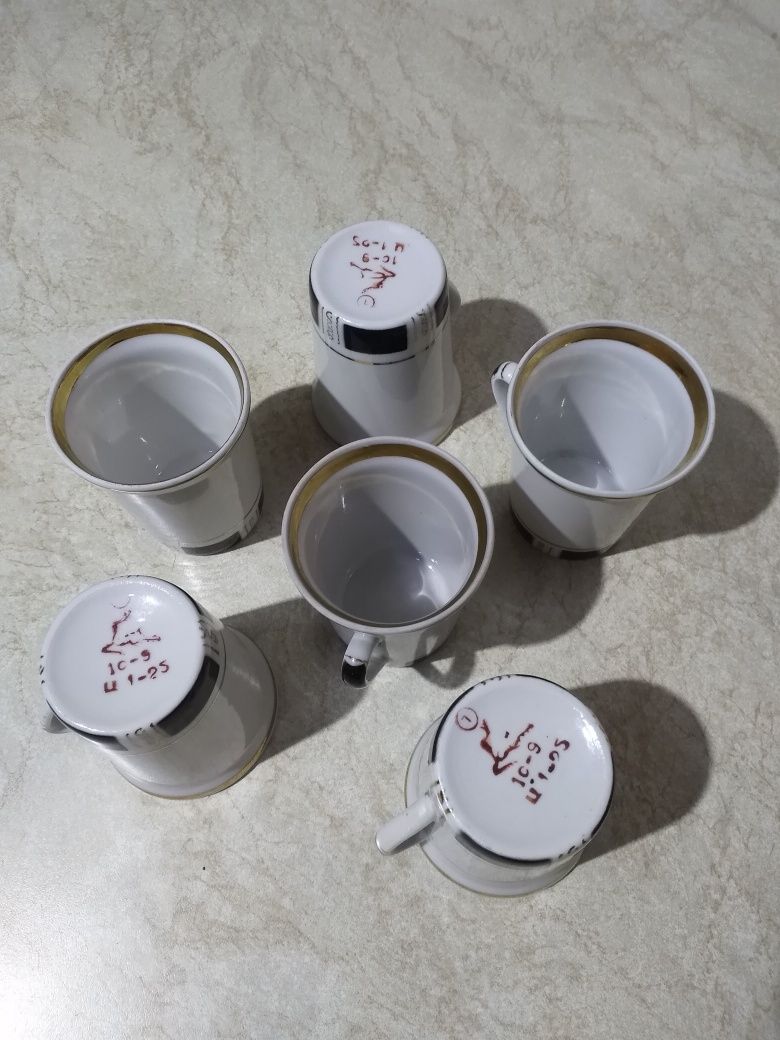 Кружки кофейные 6 шт