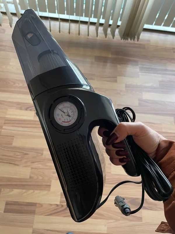 Мощный автомобильный пылесос-компрессор 4 в 1 PROLISS Turbo 150w